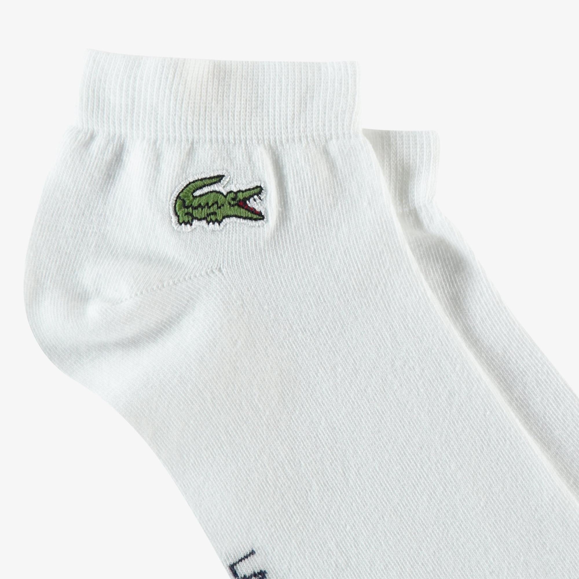 Lacoste Unisex Beyaz Çorap