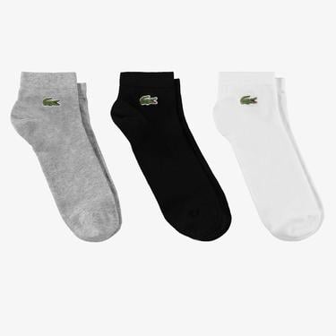  Lacoste Sport Unisex Beyaz 3'lü Çorap