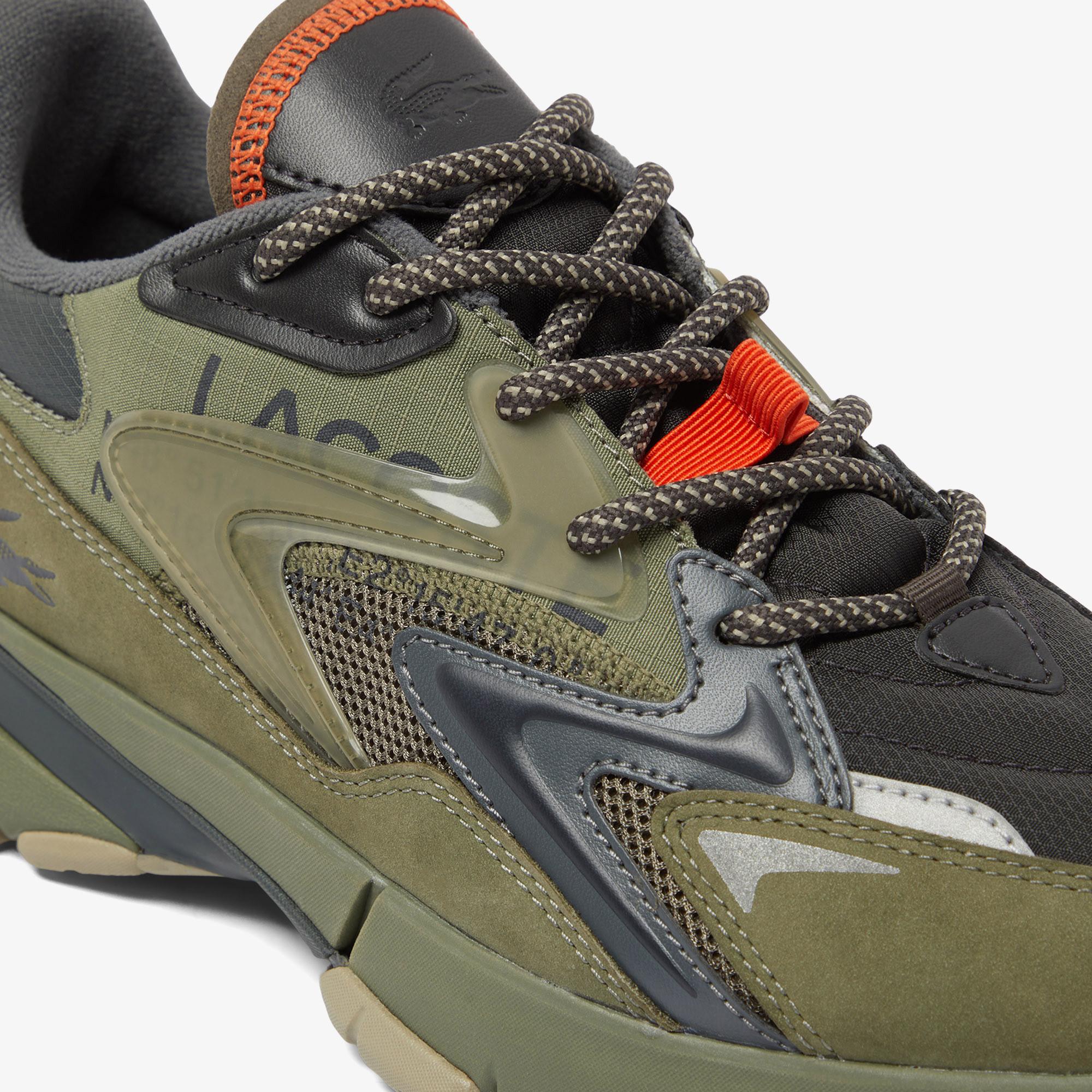 Lacoste L003 Neo Tech Erkek Haki Sneaker