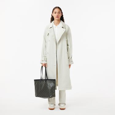  Lacoste Zely Canvas Kadın Monogram Siyah Omuz Çantası