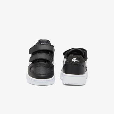  Lacoste T-Clip Çocuk Siyah Sneaker