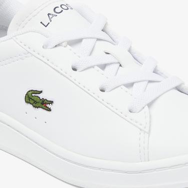  Lacoste Carnaby Çocuk Beyaz Sneaker