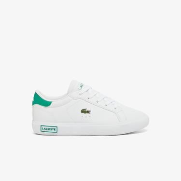  Lacoste Powercourt Çocuk Beyaz Sneaker