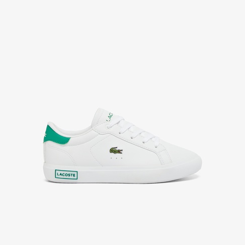  Lacoste Powercourt Çocuk Beyaz Sneaker