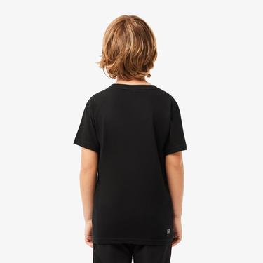  Erkek Çocuk Baskılı Siyah T-Shirt
