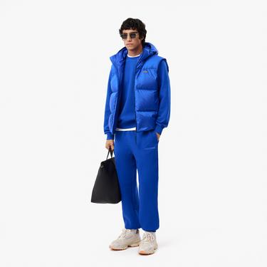  Erkek Classic Fit Bisiklet Yaka Mavi Sweatshirt