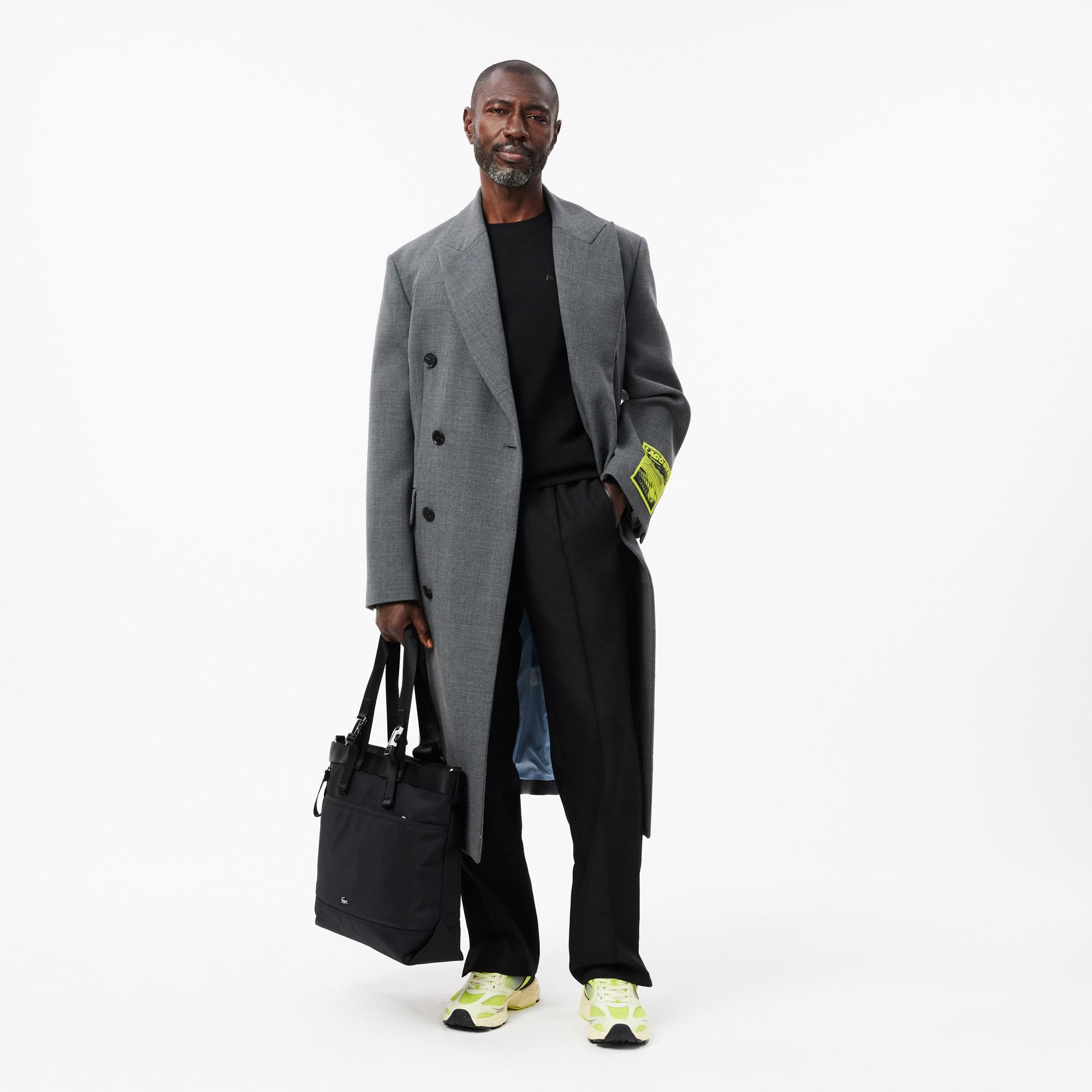 Erkek Classic Fit Bisiklet Yaka Siyah Sweatshirt