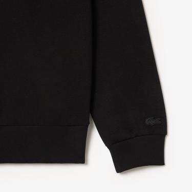  Erkek Classic Fit Bisiklet Yaka Siyah Sweatshirt