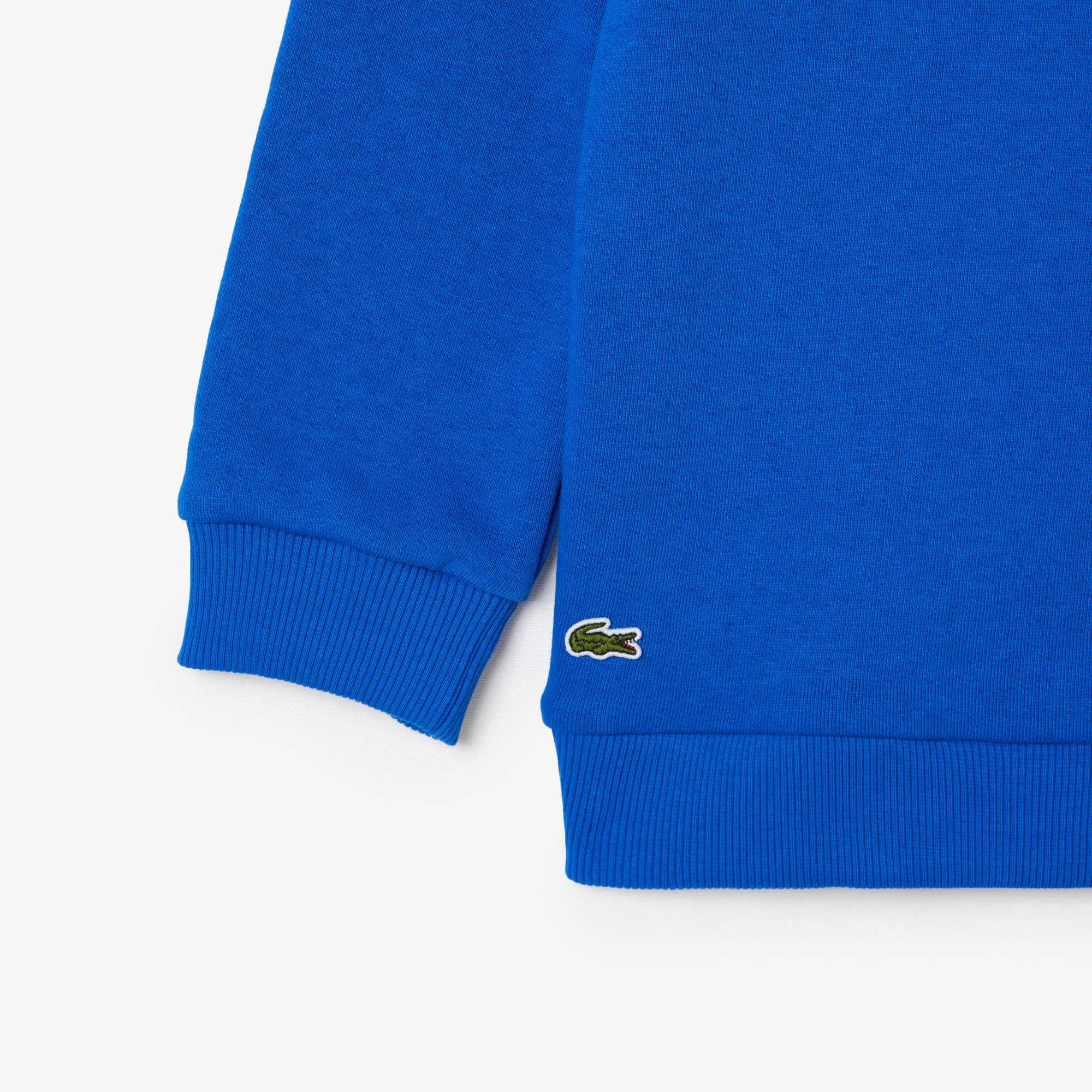Lacoste Çocuk Baskılı Mavi Sweatshirt