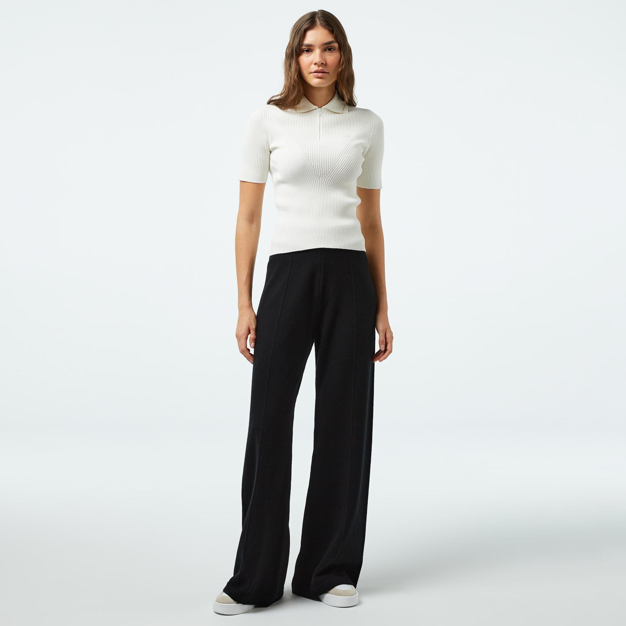 Kadın Relaxed Fit Siyah Pantolon