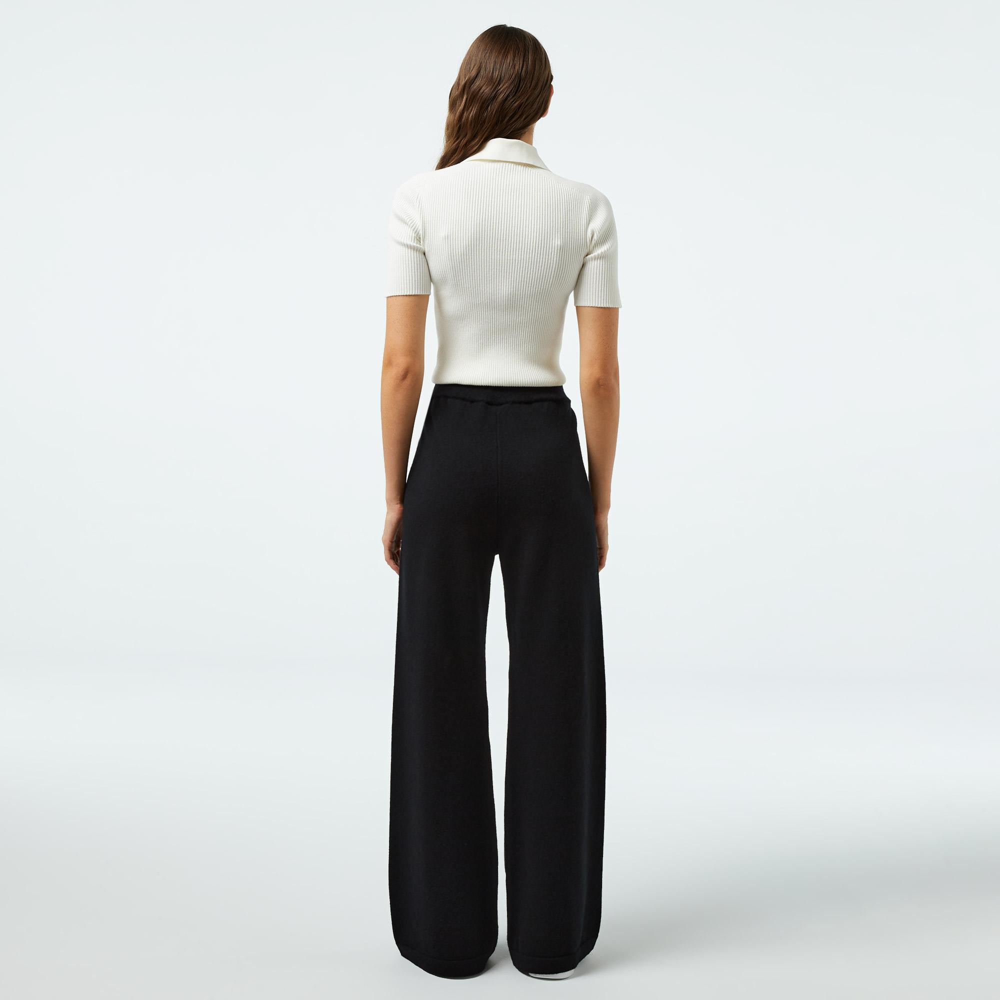 Kadın Relaxed Fit Siyah Pantolon