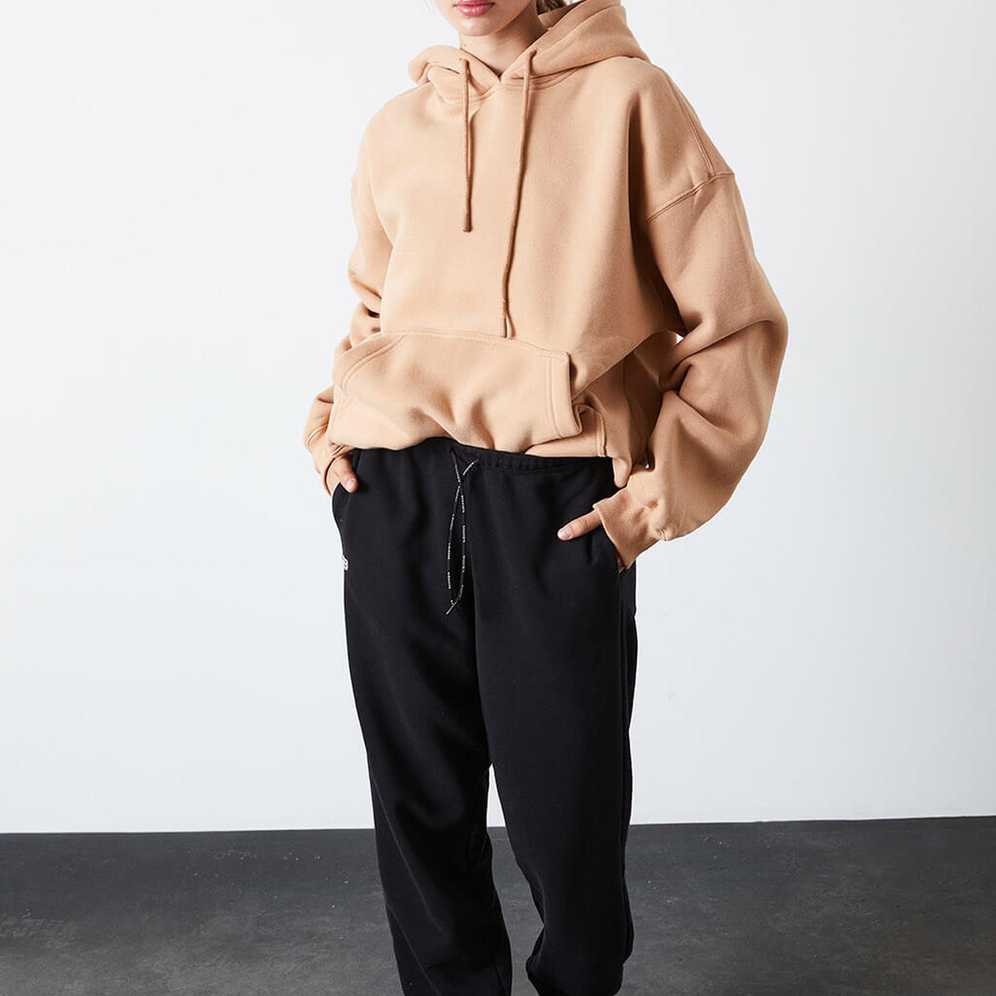 Baskılı Kapşonlu Sweatshirt