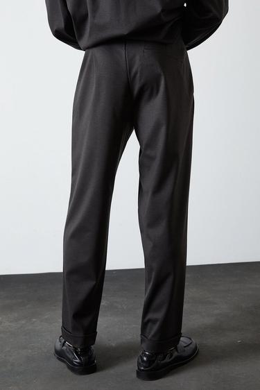  Tek Pile Double Paça Pantolon