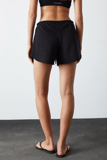  Pis Dikişli Mini Şort