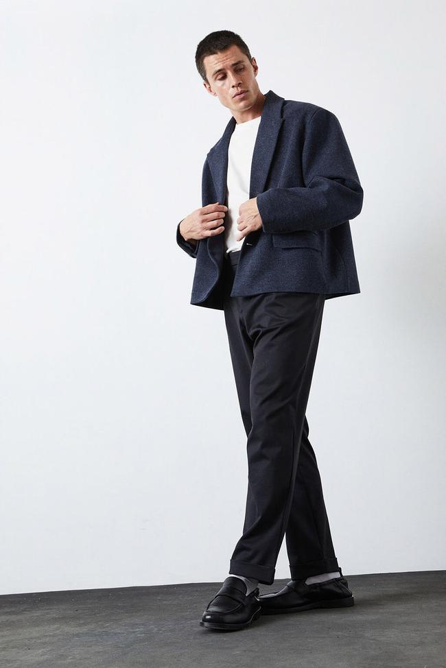  Tek Pile Double Paça Pantolon