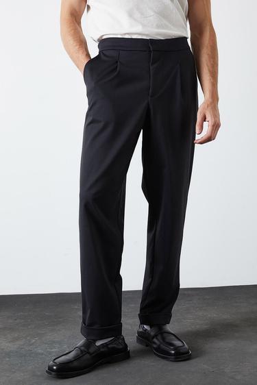  Tek Pile Double Paça Pantolon