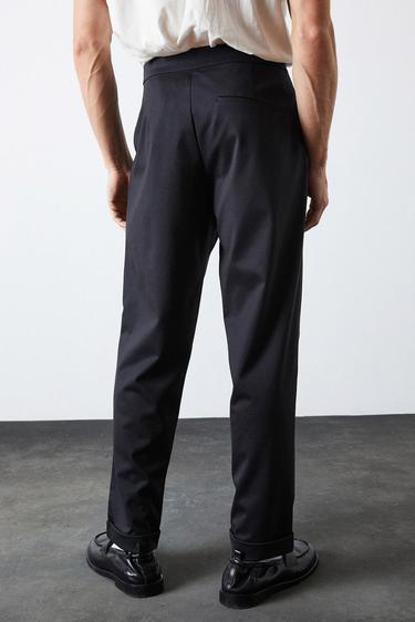  Tek Pile Double Paça Pantolon