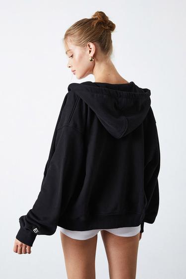  Fermuarlı Hoodie