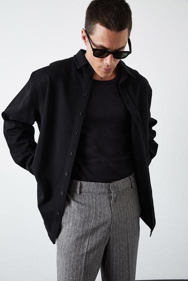  Örme Oversize Gömlek