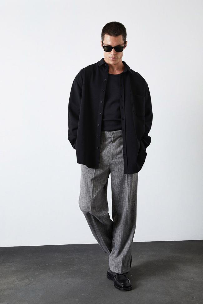  Örme Oversize Gömlek