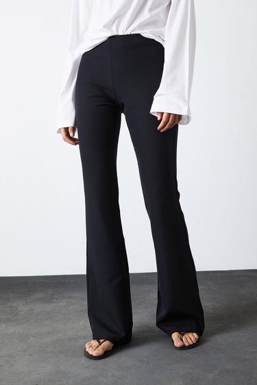  Orta Bel Flare Pantolon