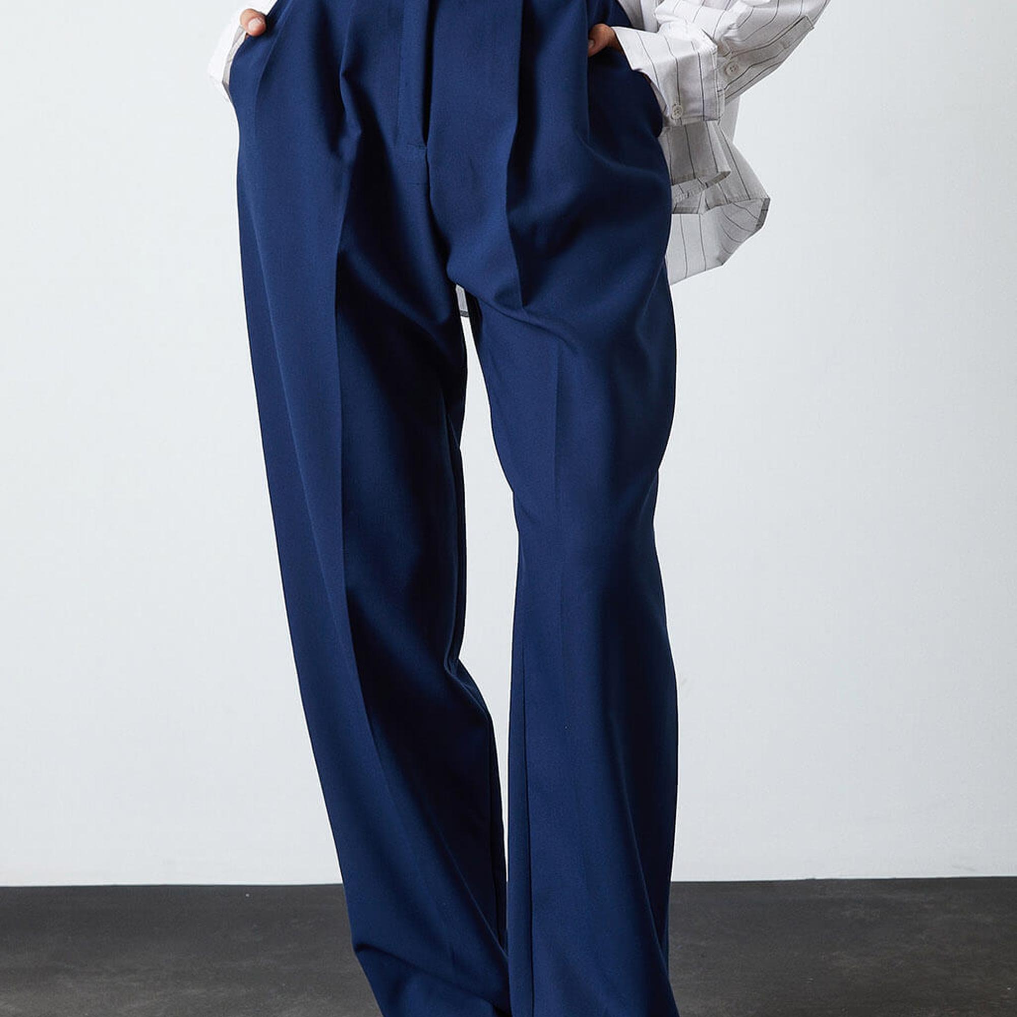 İki Pile Balon Pantolon