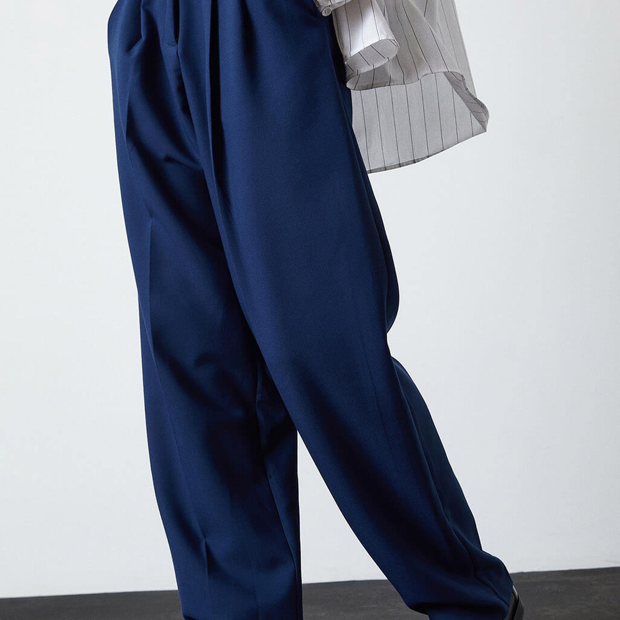 İki Pile Balon Pantolon