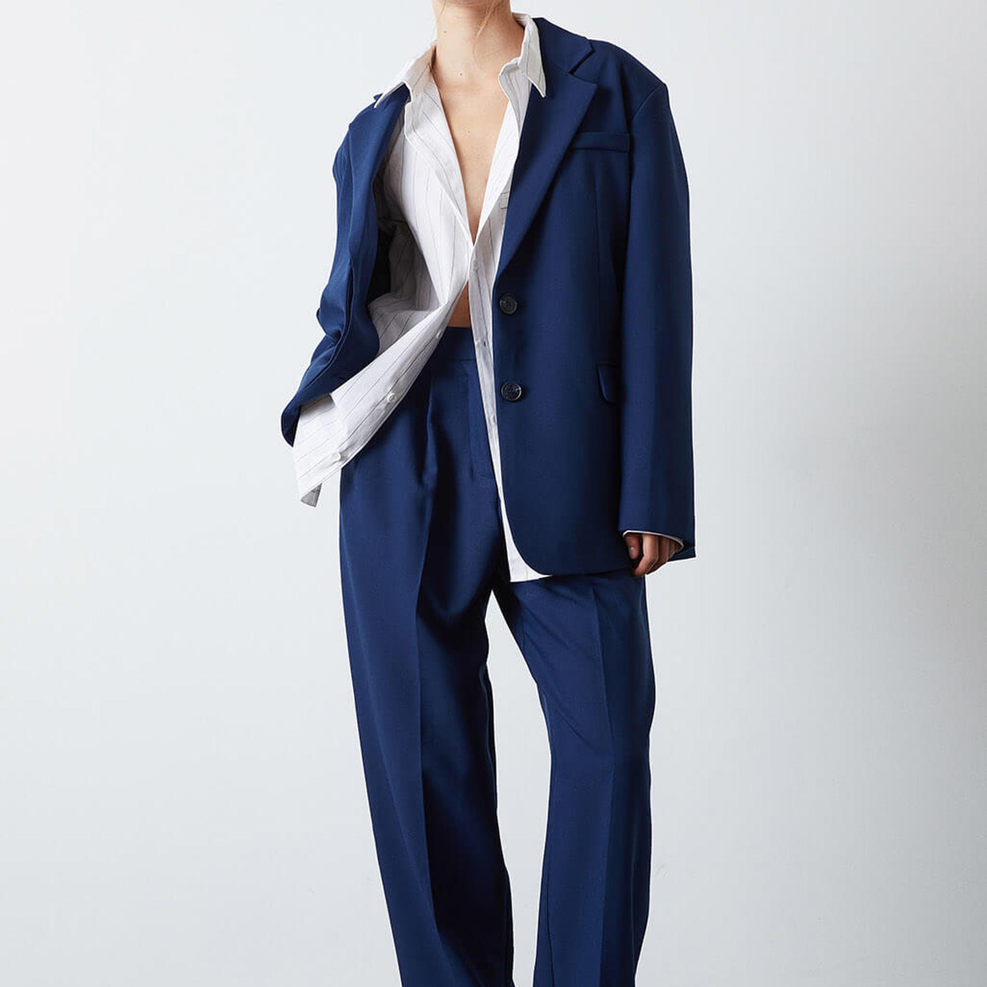 İki Pile Balon Pantolon