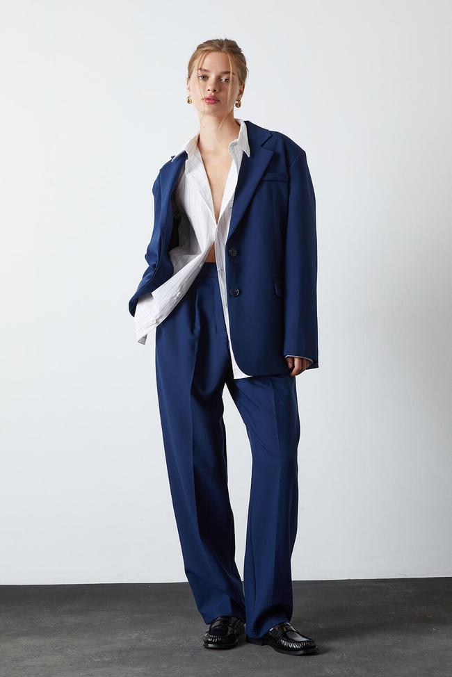  İki Pile Balon Pantolon