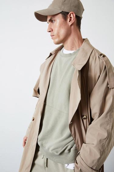  Yıkamalı Basic Sweatshirt