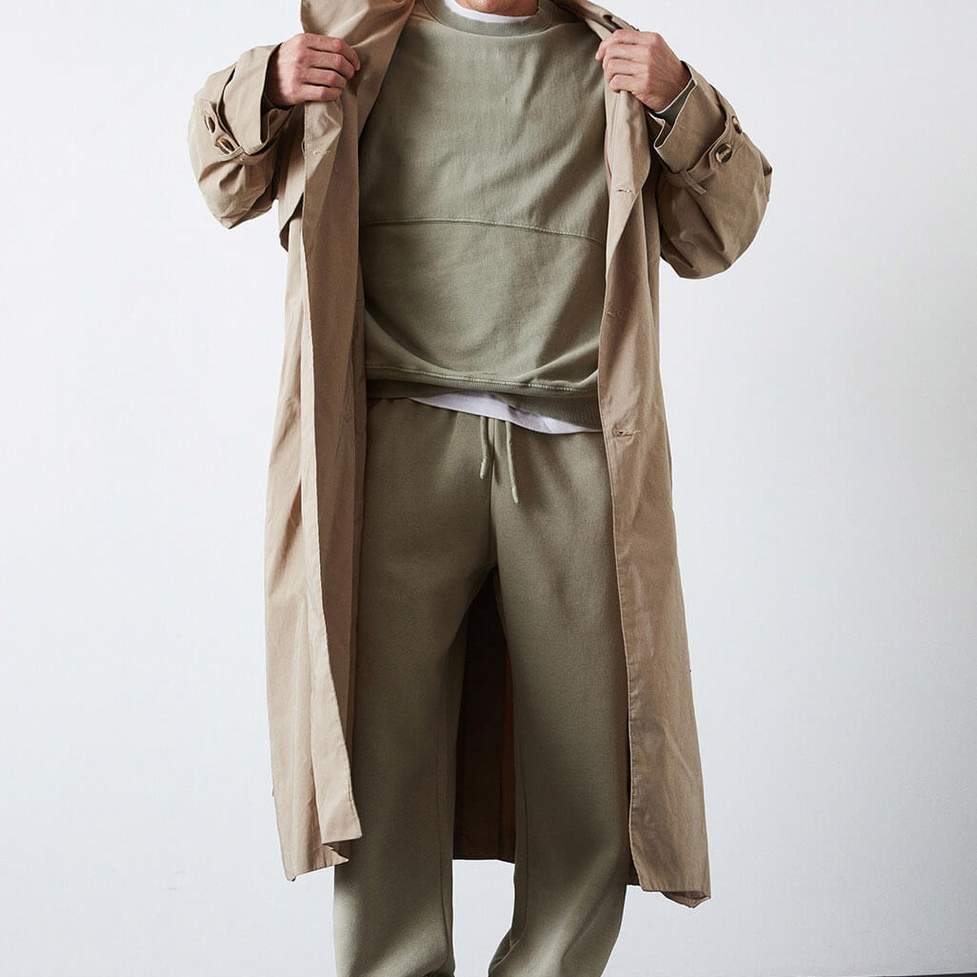 Yıkamalı Basic Sweatshirt