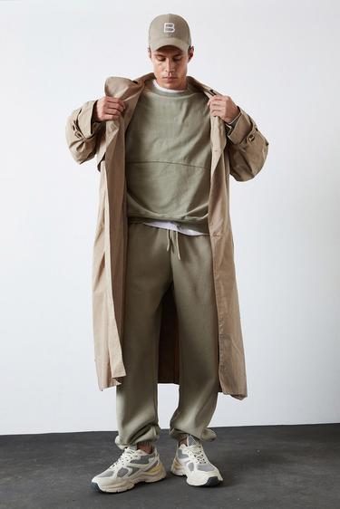  Yıkamalı Basic Sweatshirt