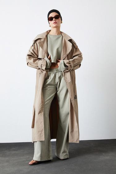  Yıkamalı Palazzo Jogging Pantolon