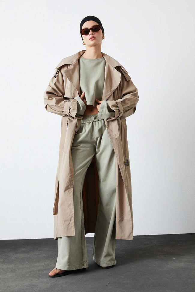  Yıkamalı Palazzo Jogging Pantolon