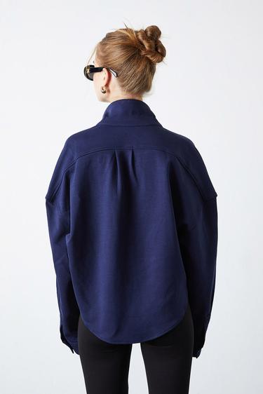  Örme Oversize Gömlek