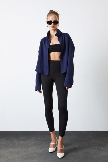  Örme Oversize Gömlek