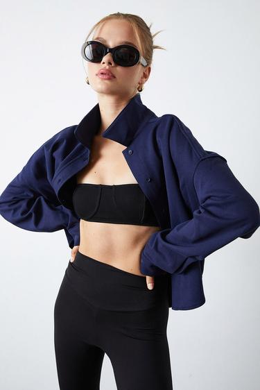  Örme Oversize Gömlek