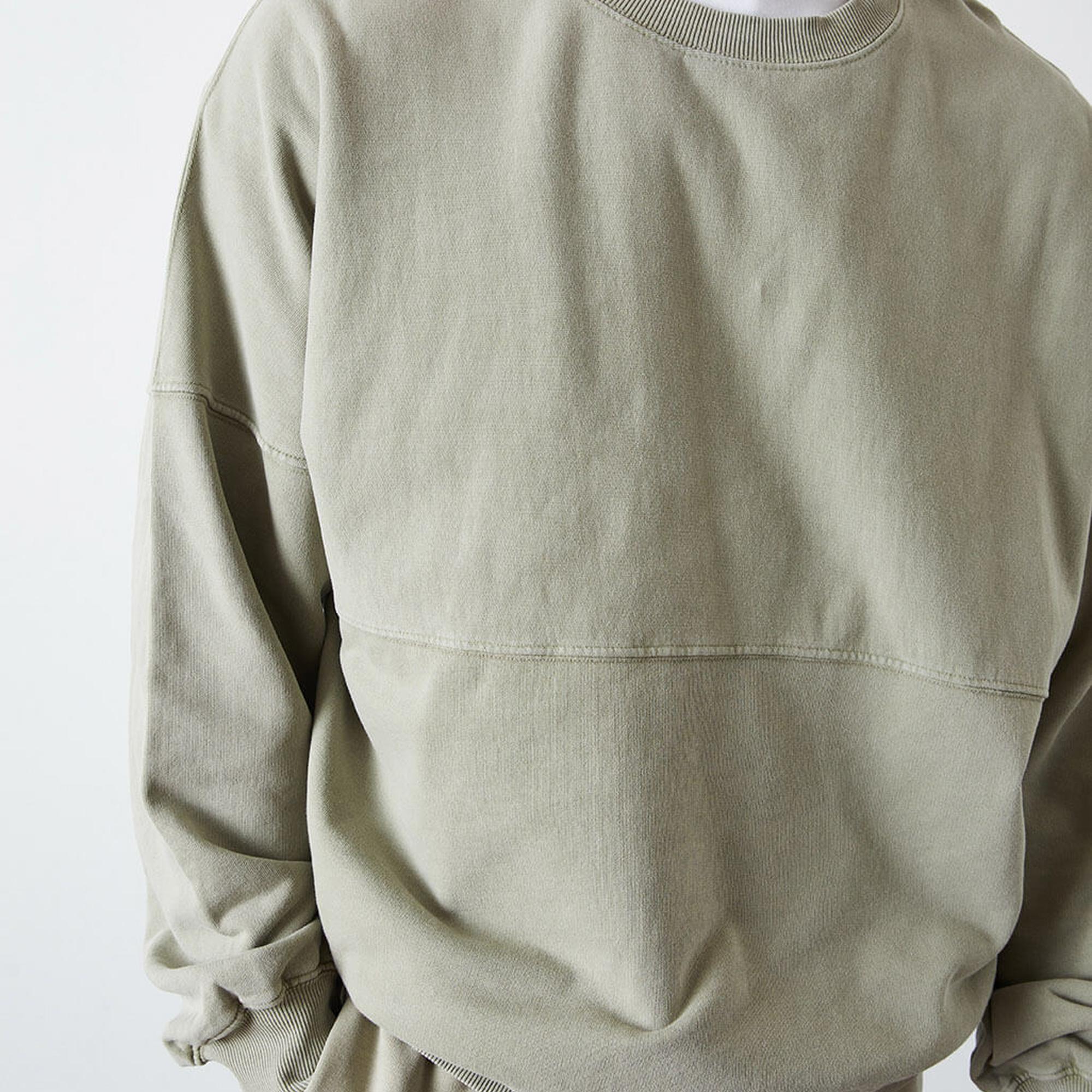 Yıkamalı Basic Sweatshirt