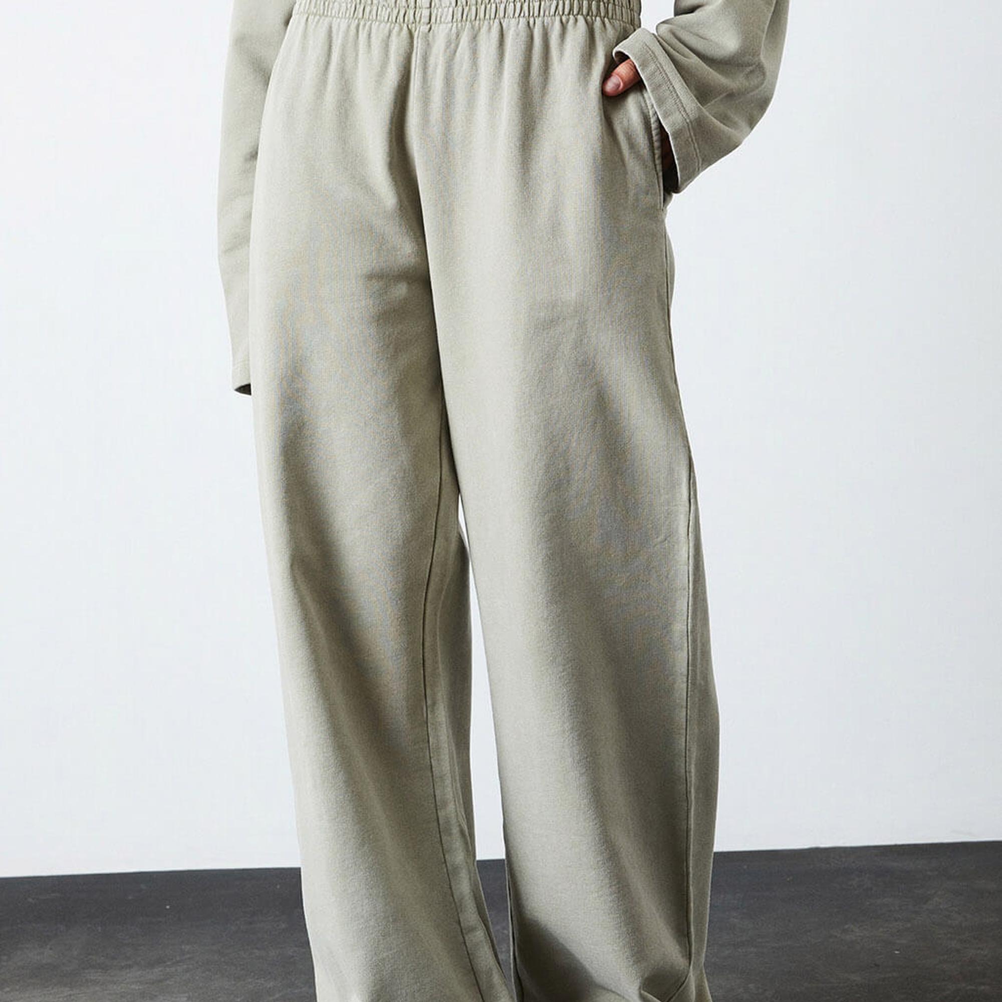 Yıkamalı Palazzo Jogging Pantolon