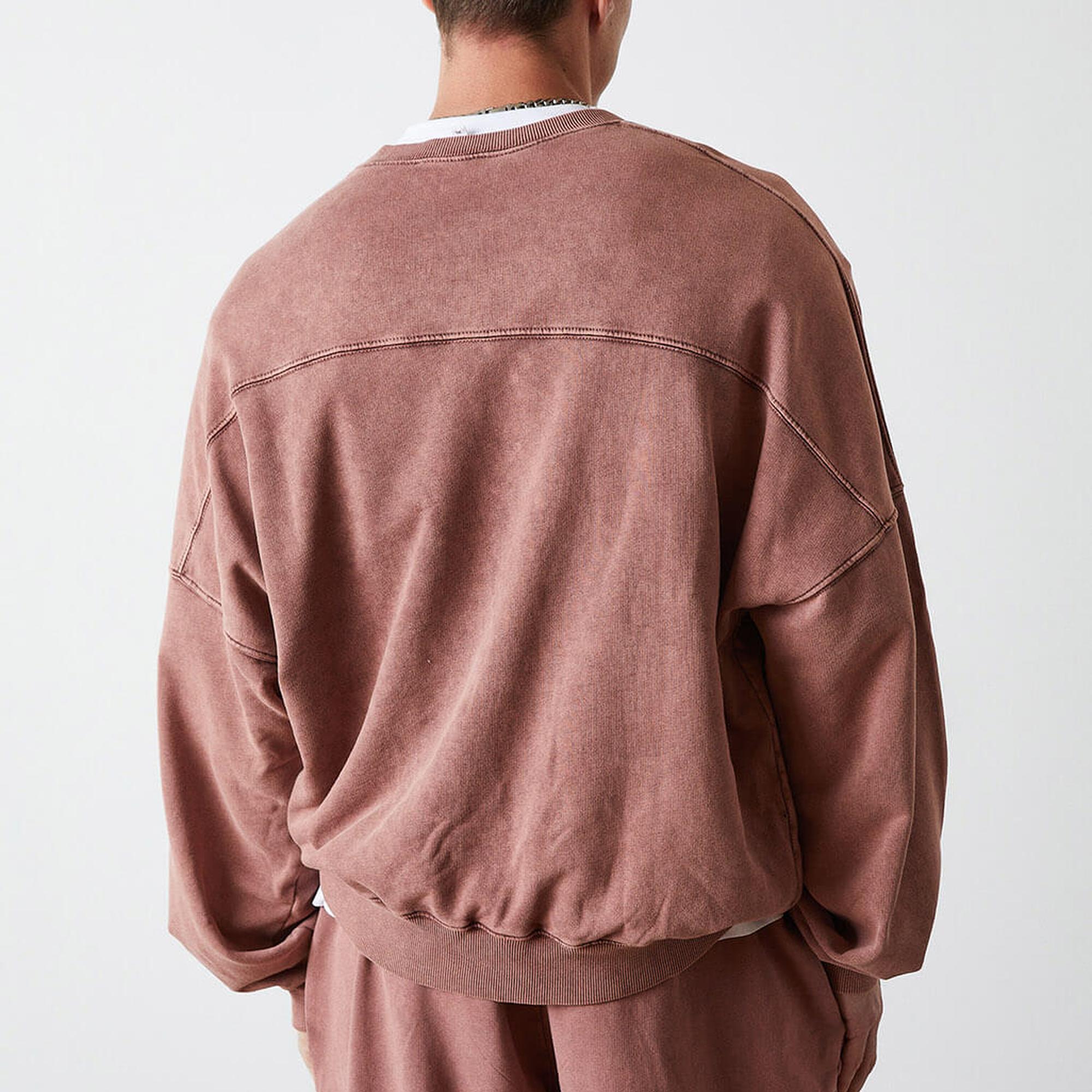 Yıkamalı Basic Sweatshirt