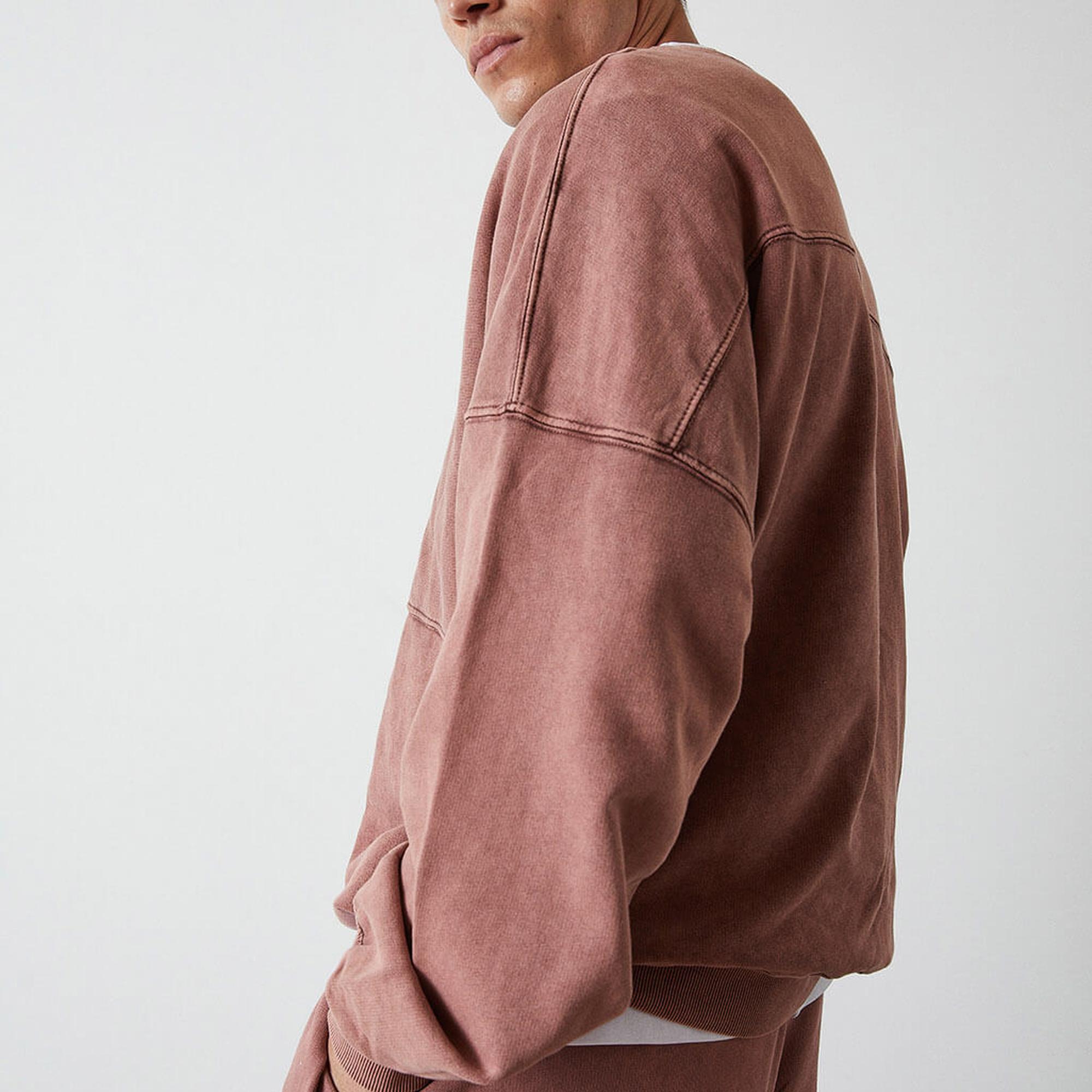 Yıkamalı Basic Sweatshirt