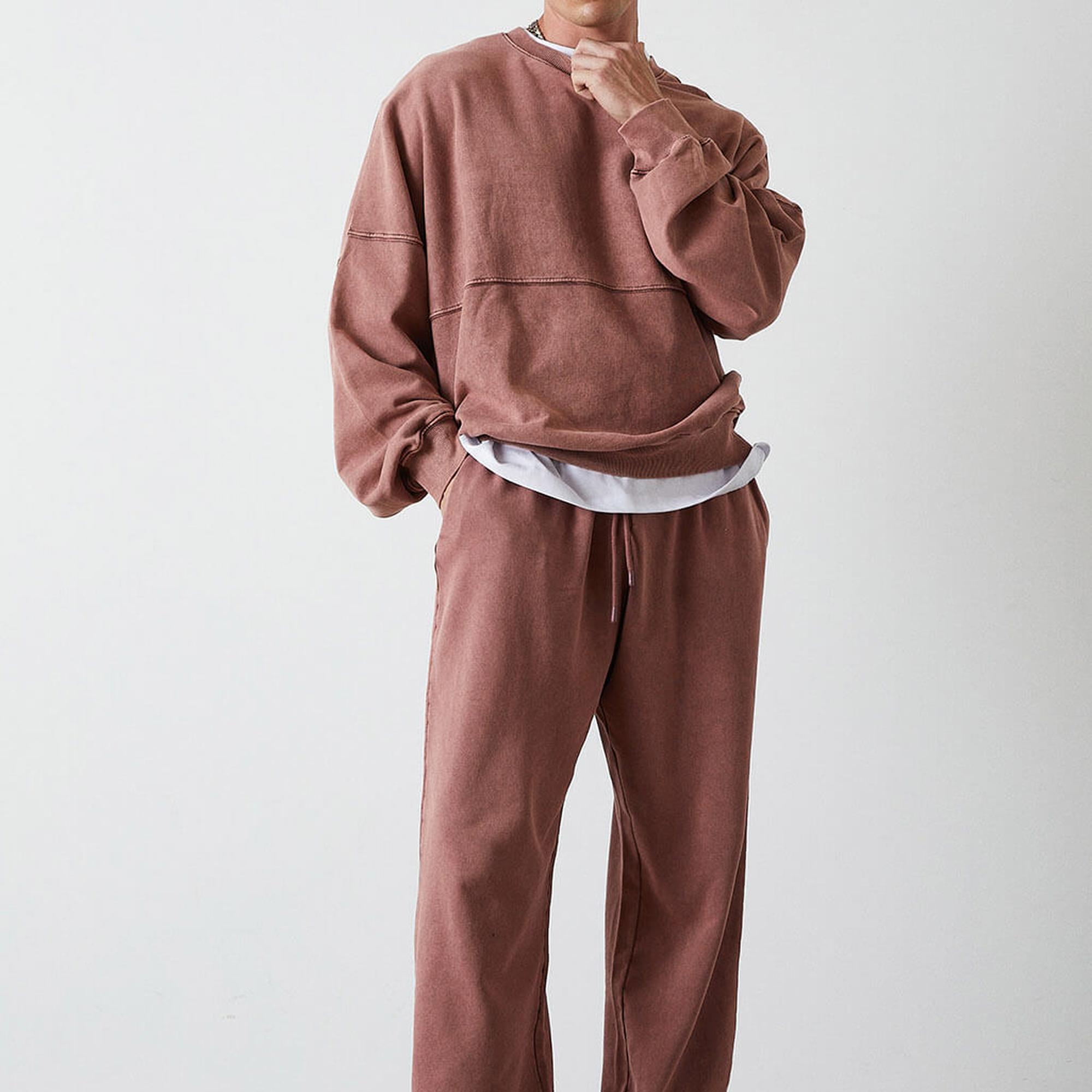 Yıkamalı Basic Sweatshirt