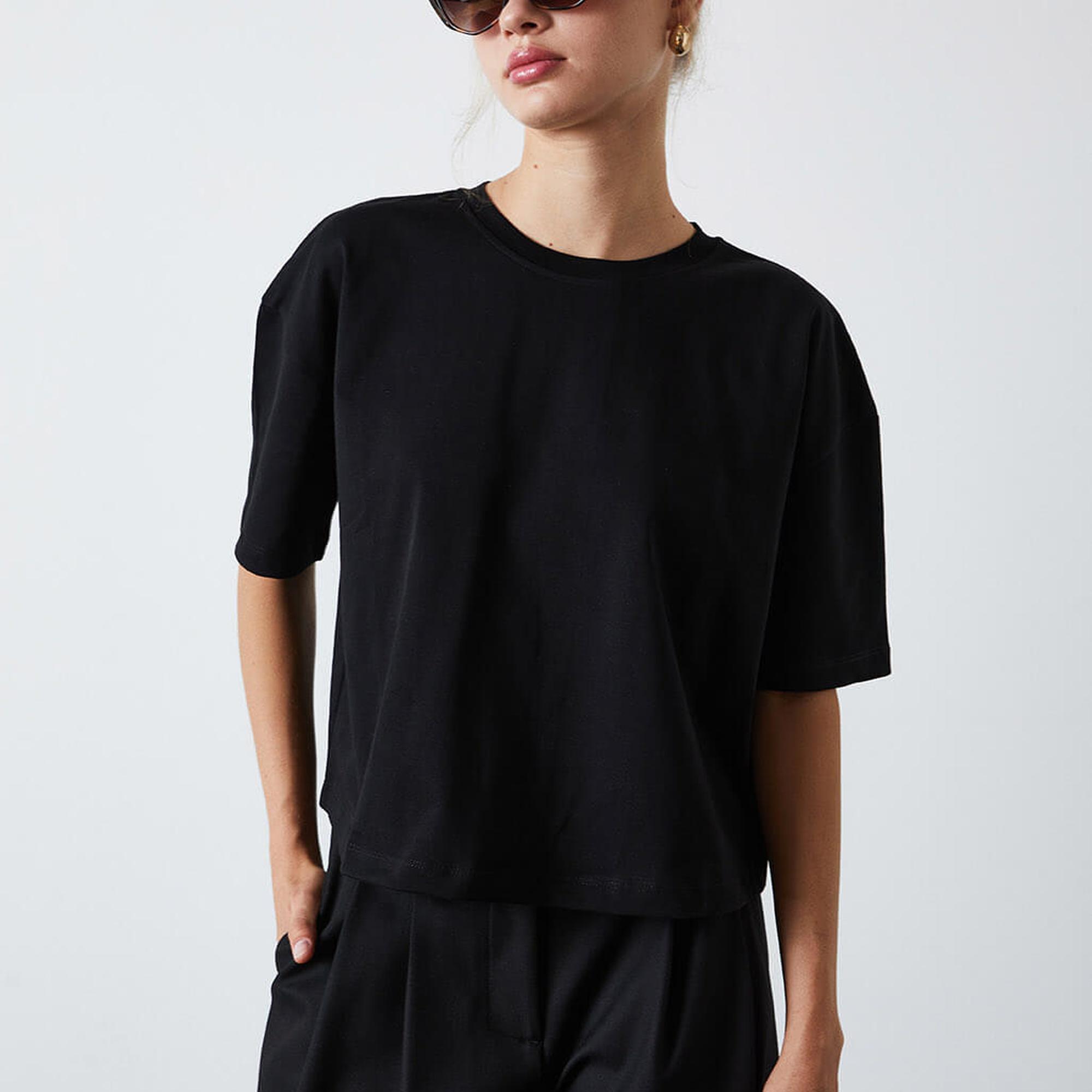 Oversize Kısa Tshirt