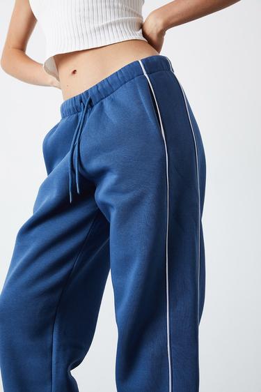  Biye Detaylı Jogging Pantolon