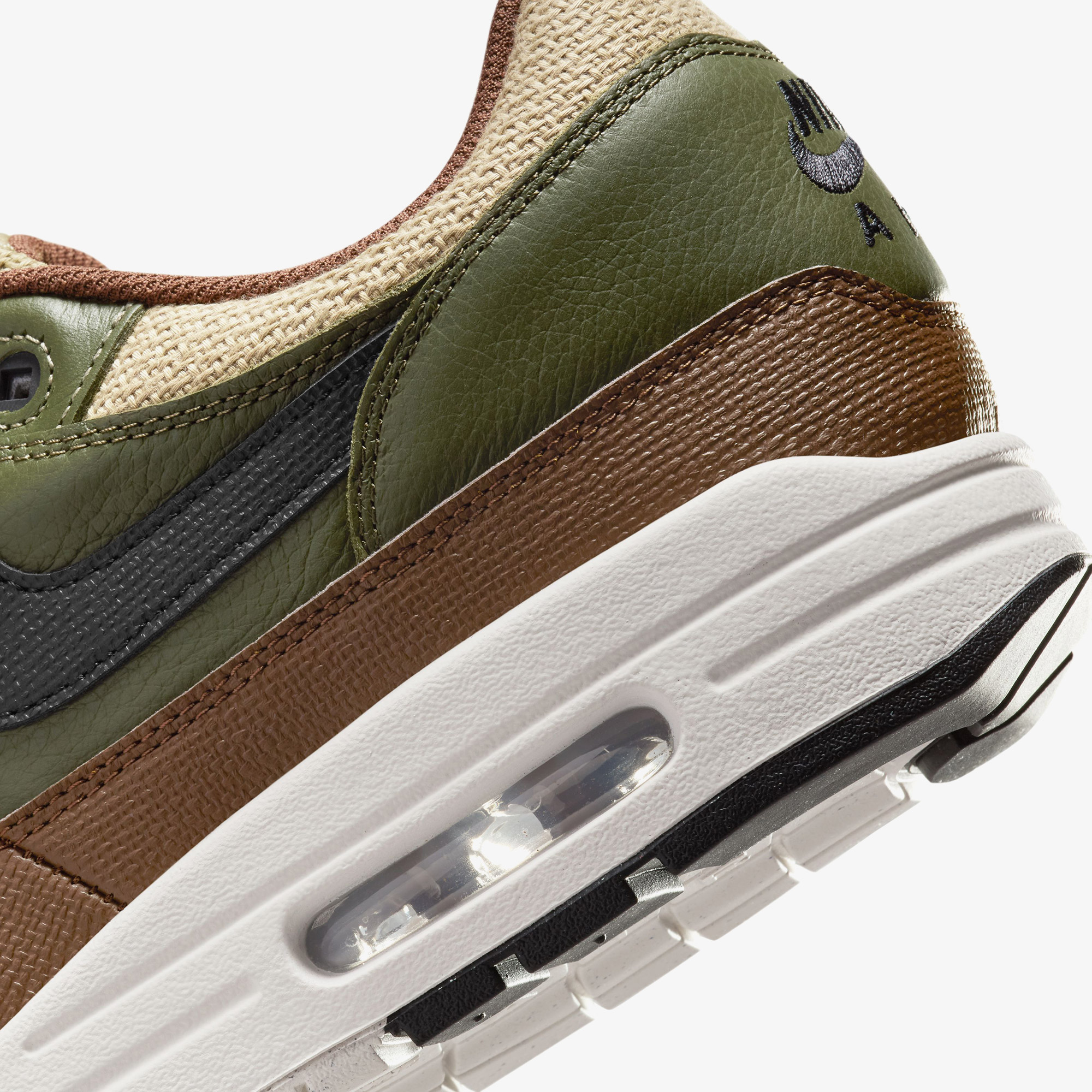 Nike Nike Air Max 1 Premium Erkek Haki Spor Ayakkabı FashFed'de! Haki - 10. görsel