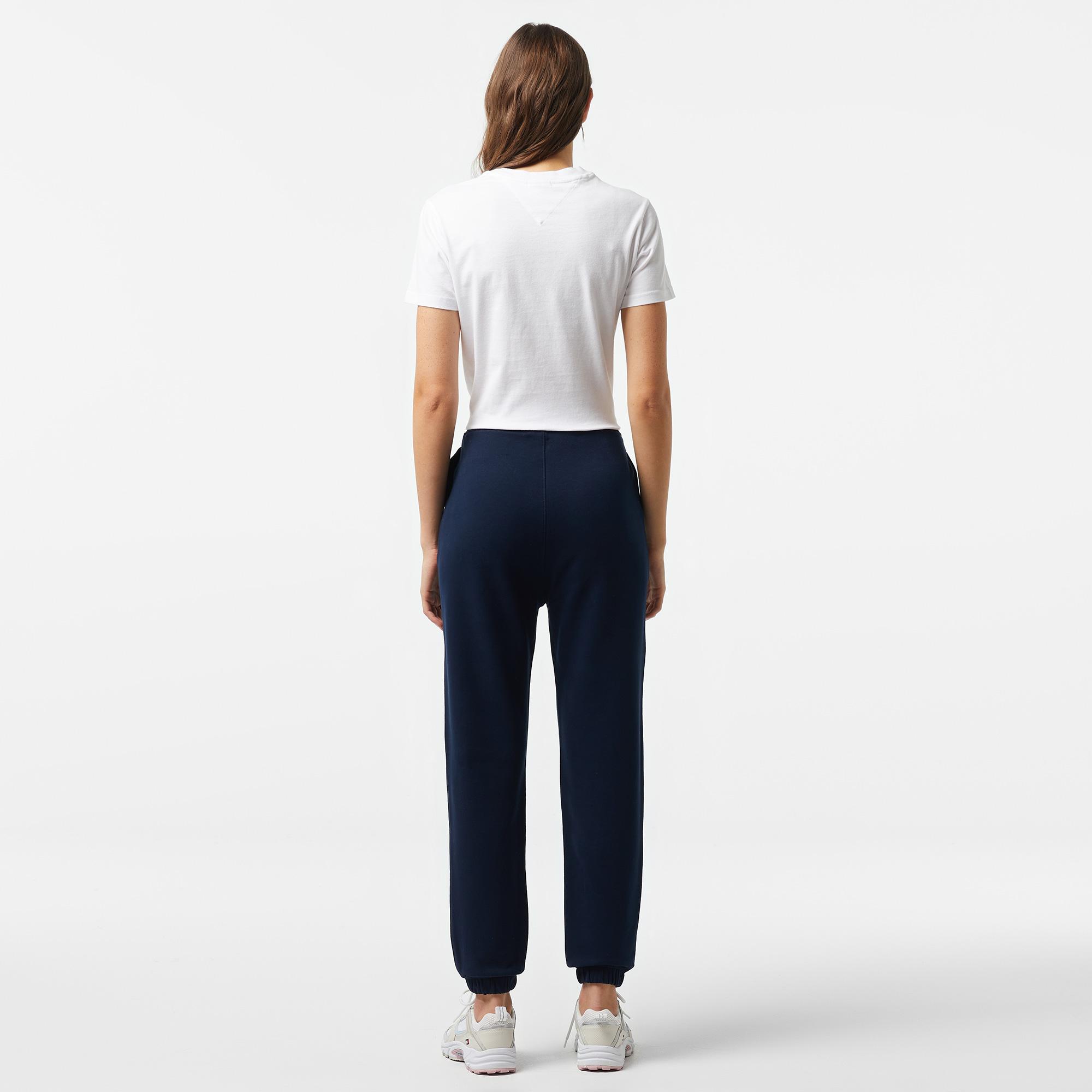 Tommy Jeans Rlx Varsity Kadın Mavi Eşofman Alti