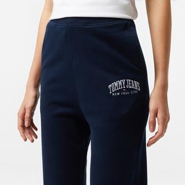  Tommy Jeans Rlx Varsity Kadın Mavi Eşofman Alti