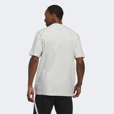  adidas Lil Stripe Comic Graphic Erkek Gri Günlük T-Shirt