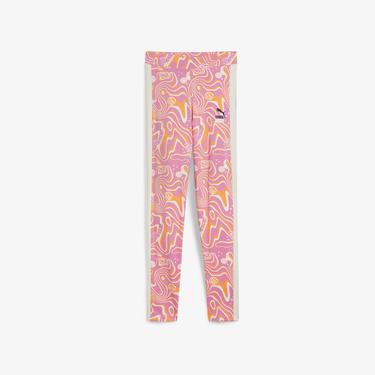  Puma Lava Land Leggings Çocuk Pembe Tayt