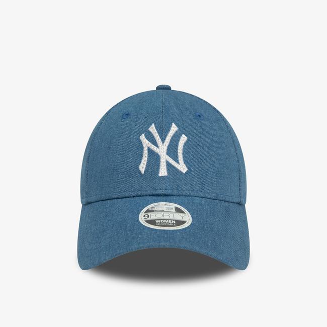  New Era Diamante Denim 9Forty New York Yankees Unisex Lacivert Şapka